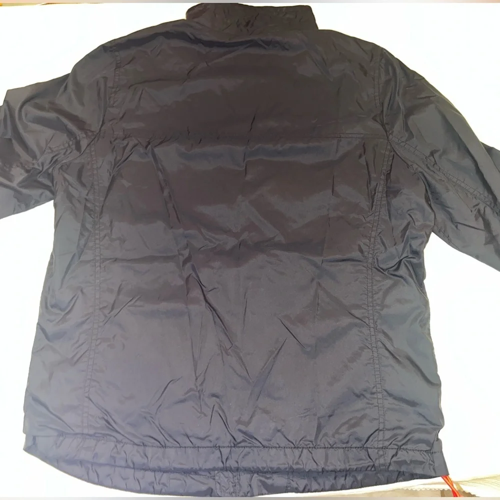 Y2K Style Hollister Men’s Black Red Windbreaker Jacket Medium | EUC - Picture 11 of 12